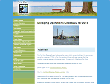 Tablet Screenshot of foxrivercleanup.com